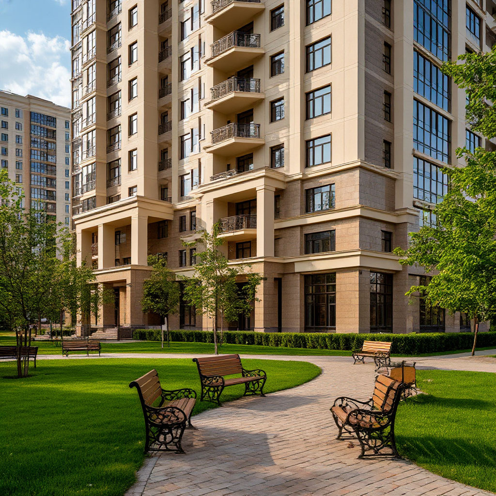 Новые микрорайоны имеют продуманную инфраструктуру, а также зоны отдыха и скверы