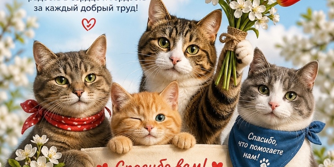🌷С 1 Мая — с Праздником Весны и Труда!🌿