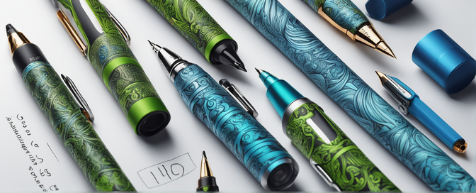 элегантные шариковые ручки