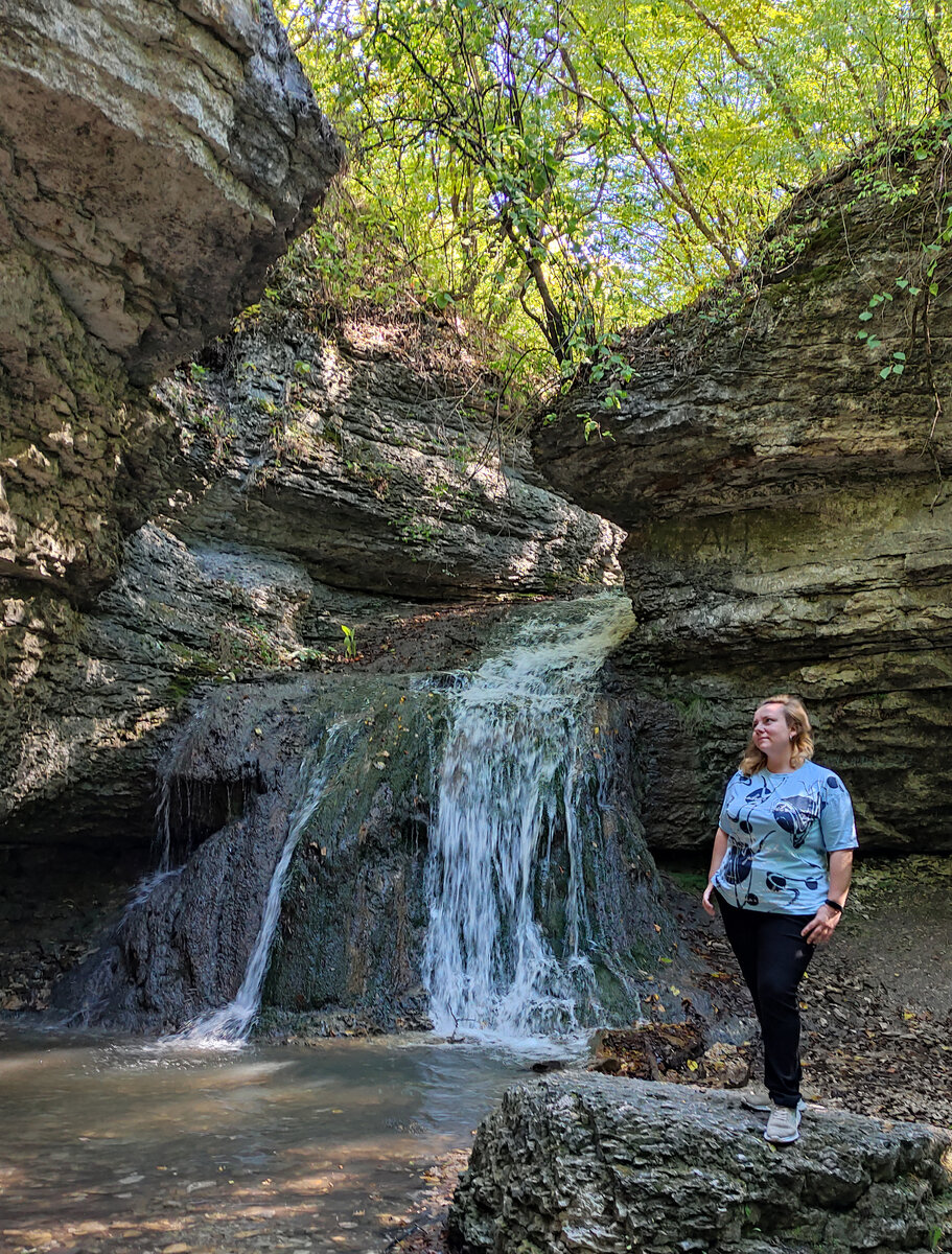 Водопад в Долине очарования (сентябрь 2023 года)