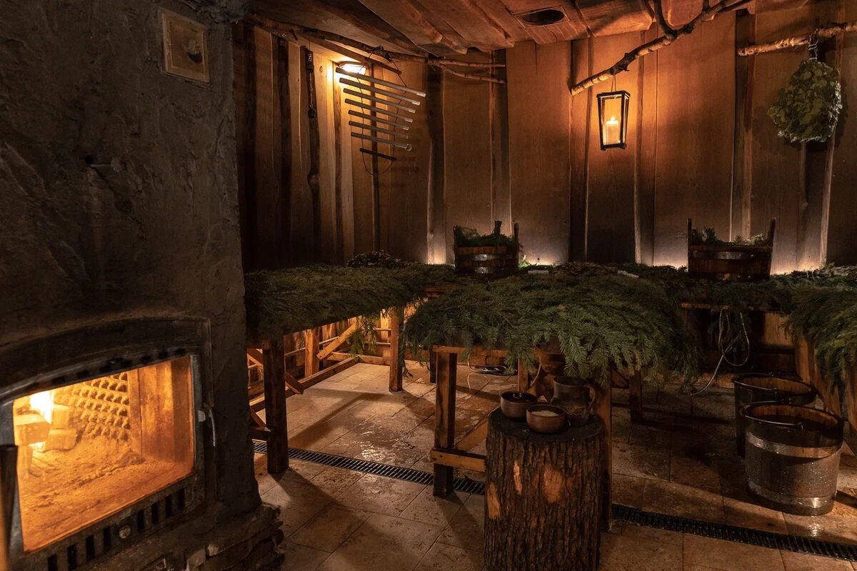 Баня Таежная изба в банном комплексе Siberia