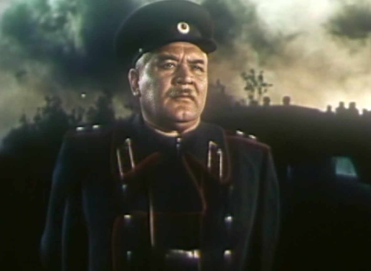 Борис Андреев в фильме "Повесть пламенных лет".