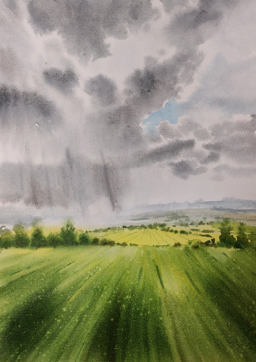 Акварель. Художник Строколист Наталья 