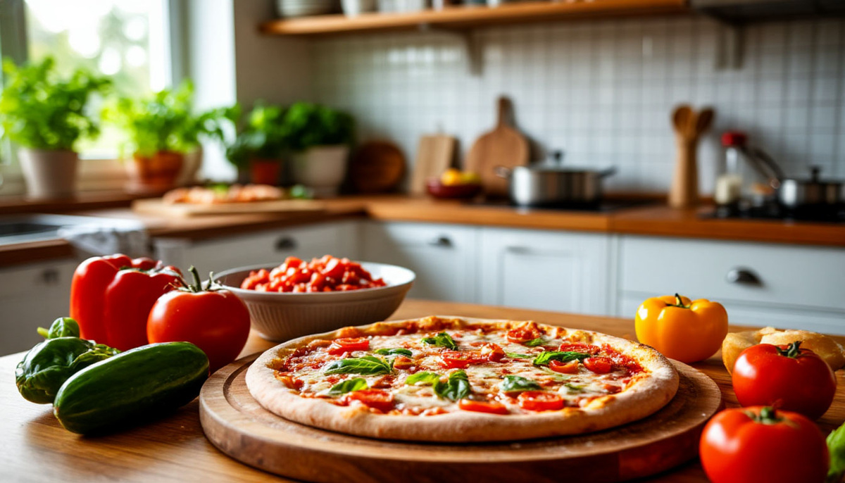 Если вам нужен быстрый ужин или весёлая идея для приёма семьи и друзей, то ответ, определённо — это домашняя пицца