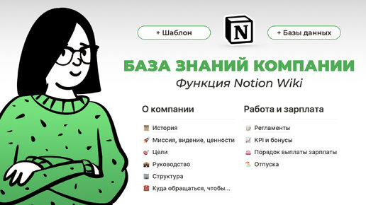 База знаний в Notion. Проще, чем когда-либо! Wiki – новая функция Notion. Создаем вики в Ноушен