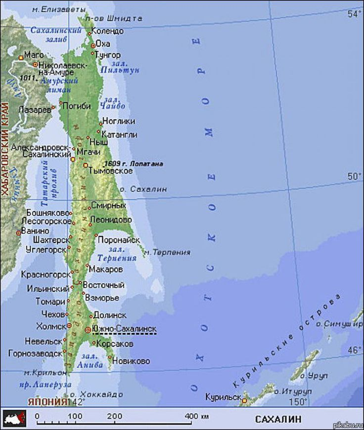 Полуостров Сахалин на карте. Карта Сахалина с населенными пунктами. Остров Сахалин на карте. Восточное побережье Сахалина на карте. Татарский пролив название