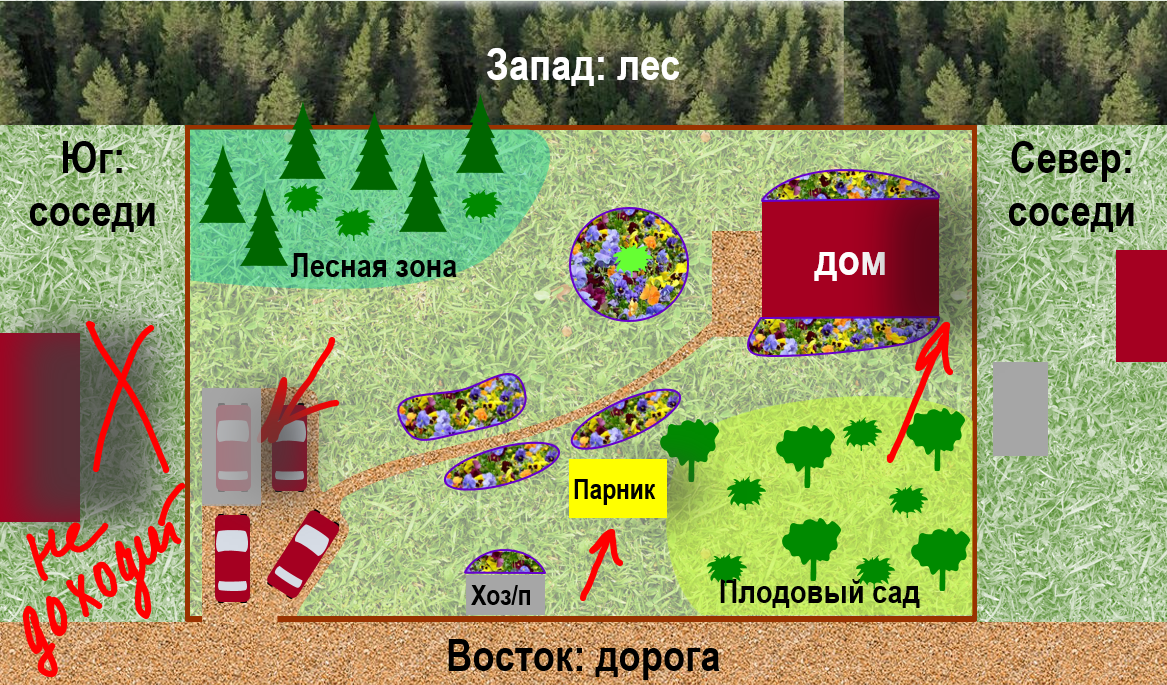 Кошмар перепланировки участка: с чего начать? Пошаговая инструкция. | Сад  под Петербургом | Дзен