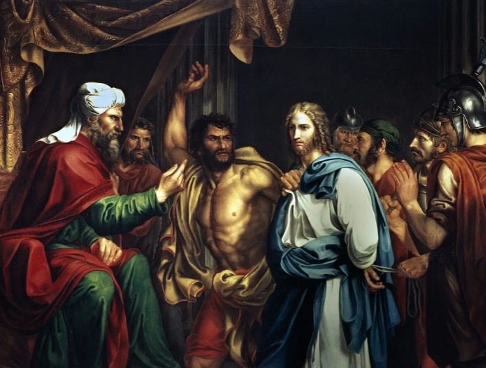 Мадрасо и Агудо Хосе де. Иисус в доме Каиафы