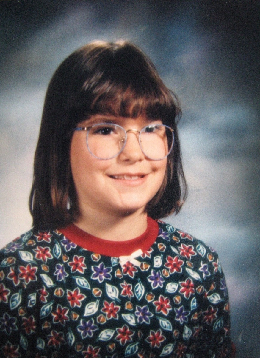 моя американская (10-летняя) спутница по-переписке Эмили Линн Миллер (г.Тилламук, штат Орегон, октябрь 1995г.)