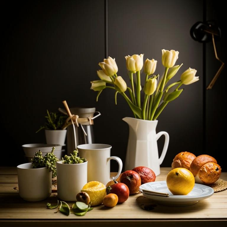 Важно чтобы на кухне царили уют и тепло