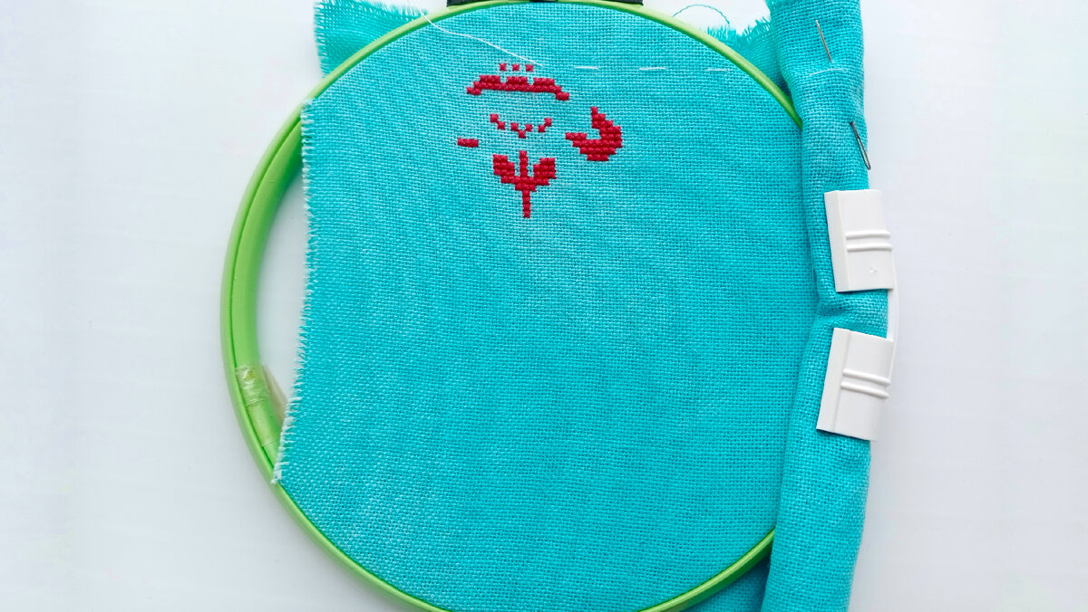 Скандинавские узоры, Vetlanka (начало процесса)