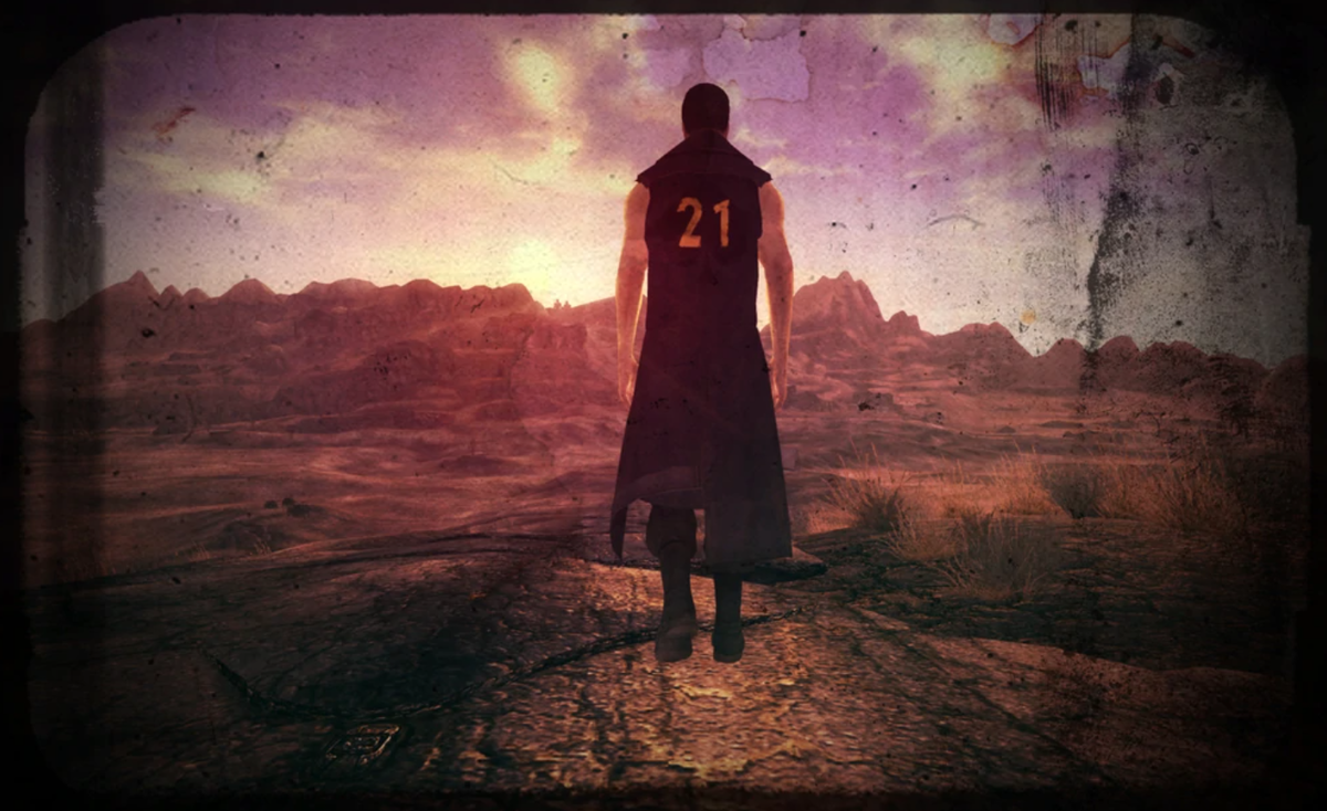 Самый последний, неизменный слайд Fallout: New Vegas.