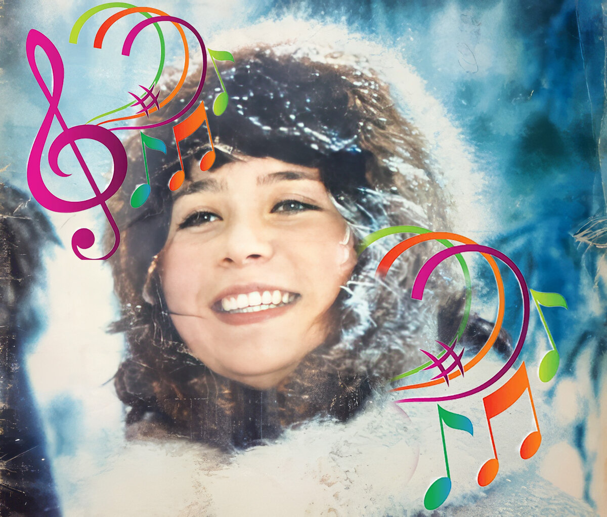 Журнал Огонек / Выпуск № 52 / декабрь 1975 год . Коллаж автора