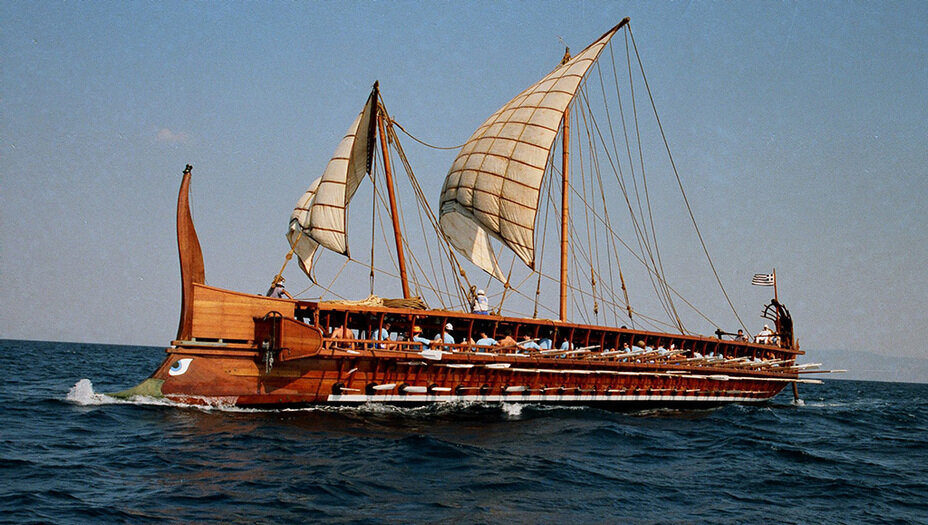 Греческая триера, 