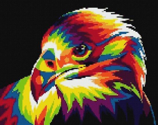 Схема вышивки мир