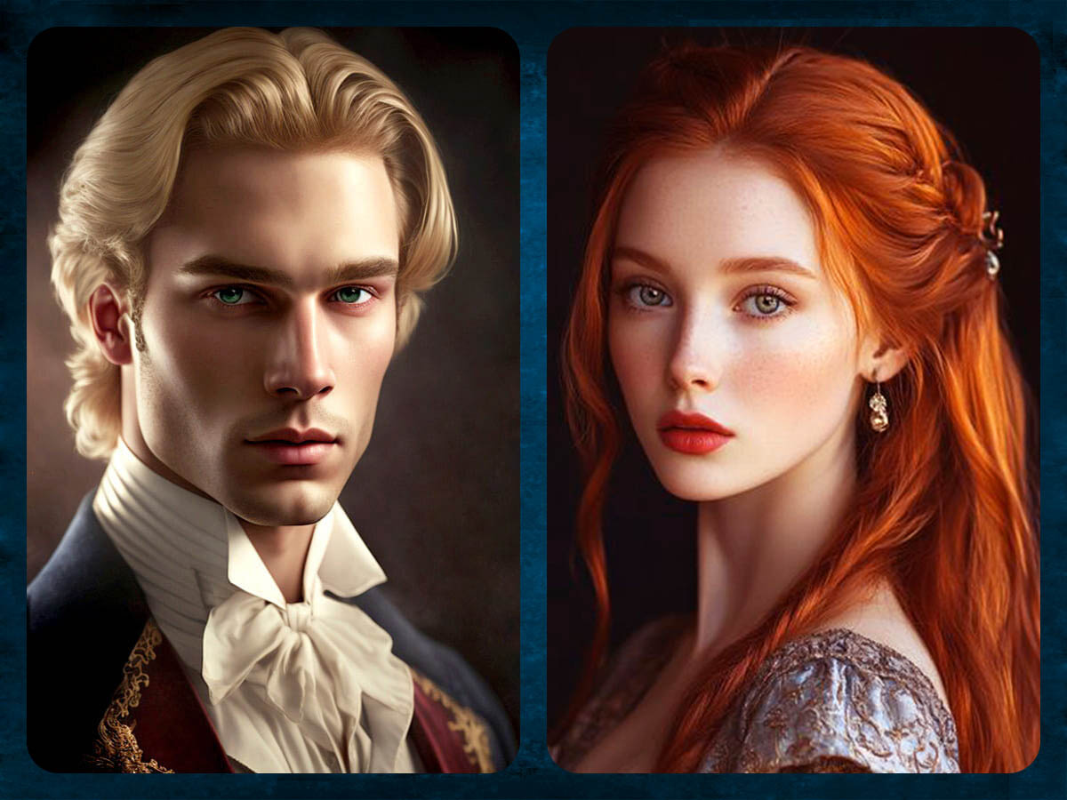 Джейн Уокер и Ральф Р. Рейнфорд из романа «Огня для мисс Уокер!» (арты).