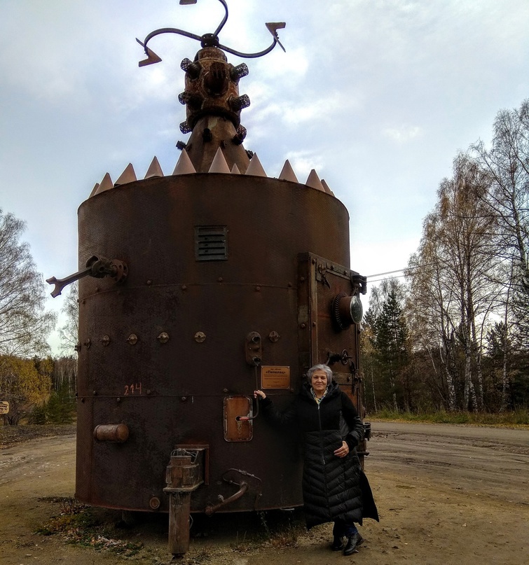 Не санавиация. Пепелац. Белокуриха-2, скульптор Владимир Войчишин