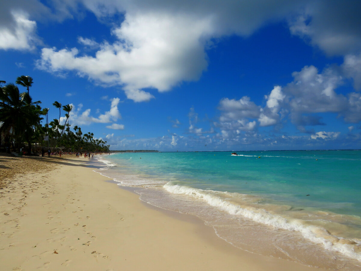 Один из пляжей Пунта-Каны