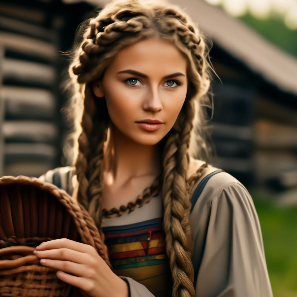 Славянская девушка. Фото из интеренета.