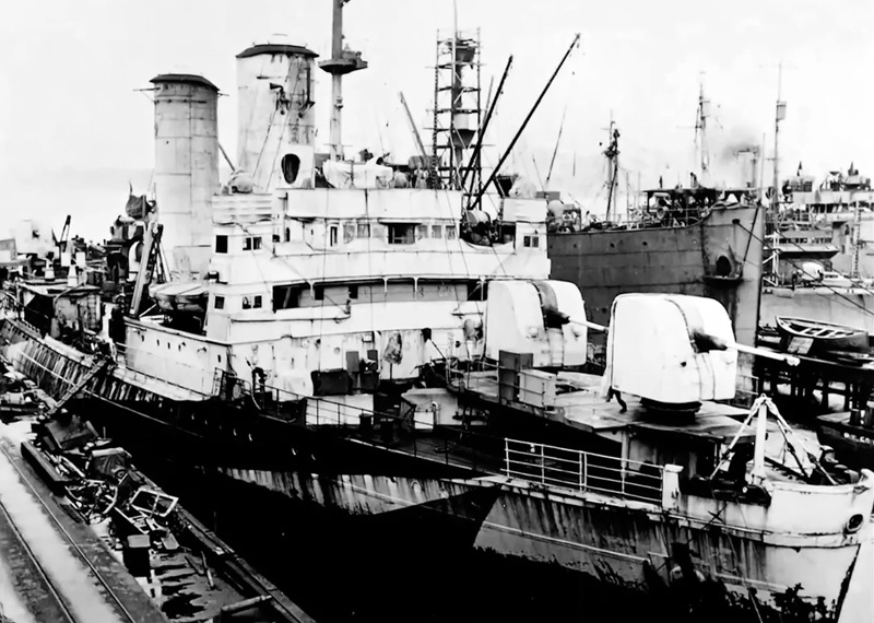 Ледокол "И. Сталин" — головное судно Проекта 51, которому принадлежал построенный на верфях в г. Николаеве "А. Микоян". © ФБУ "Музей морского флота"