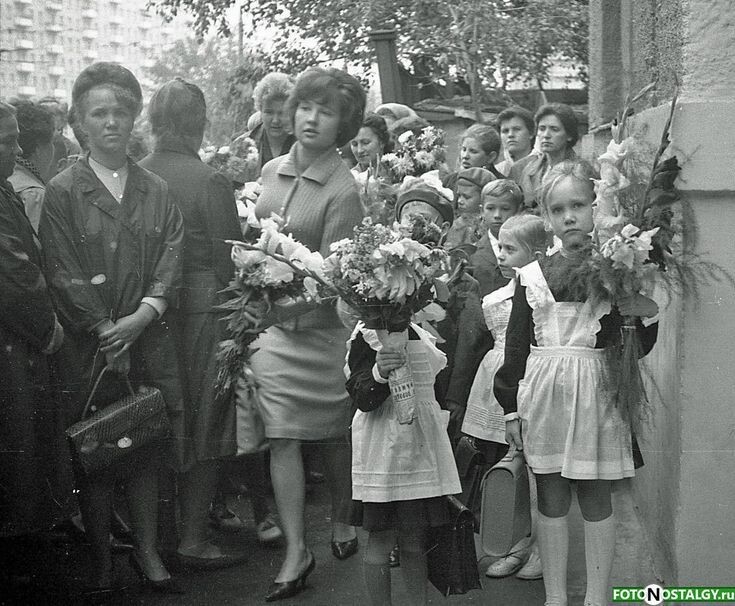 1 сентября 1967 года. Автор Василий Малютин. Источник https://fotonostalgy.ru.