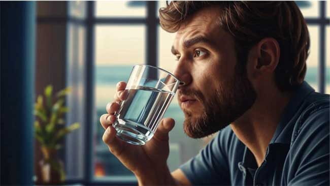 как пить воду