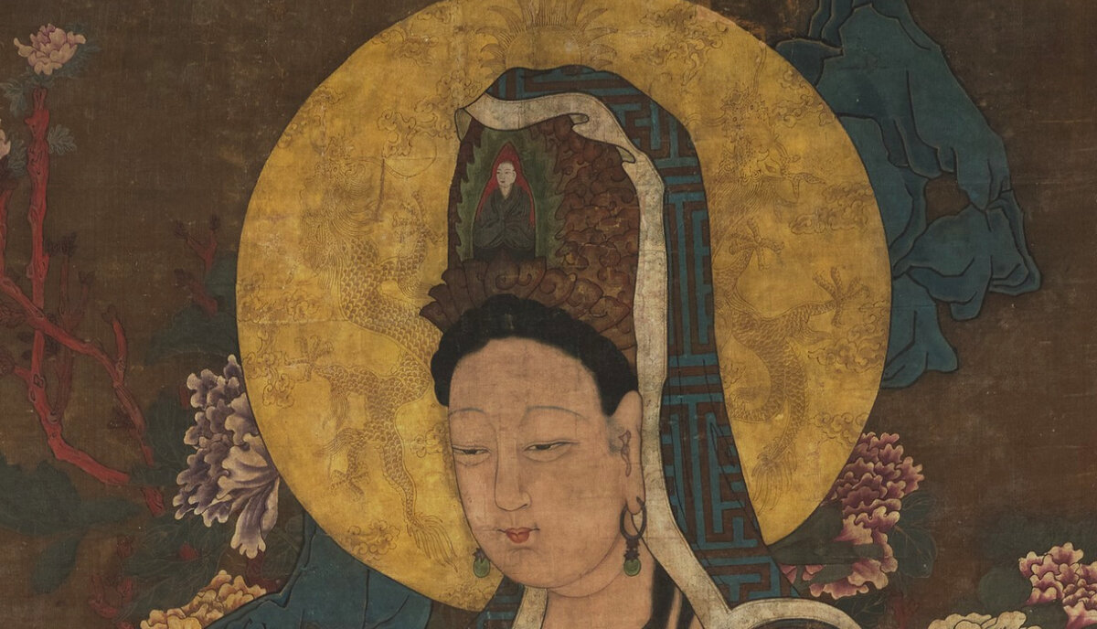 Гуаньинь. Китай, династия Цин. Художественный музей Принстонского университета (англ. The Princeton University Art Museum). Учётный номер:  y1946-140. Эл. ресурс URL: https://artmuseum.princeton.edu/collections/objects/22771