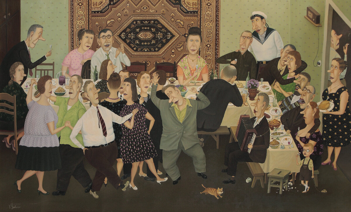 © Валентин Алексеевич Губарев / Valentin Gubarev /  Остановите !  Вите надо выйти !