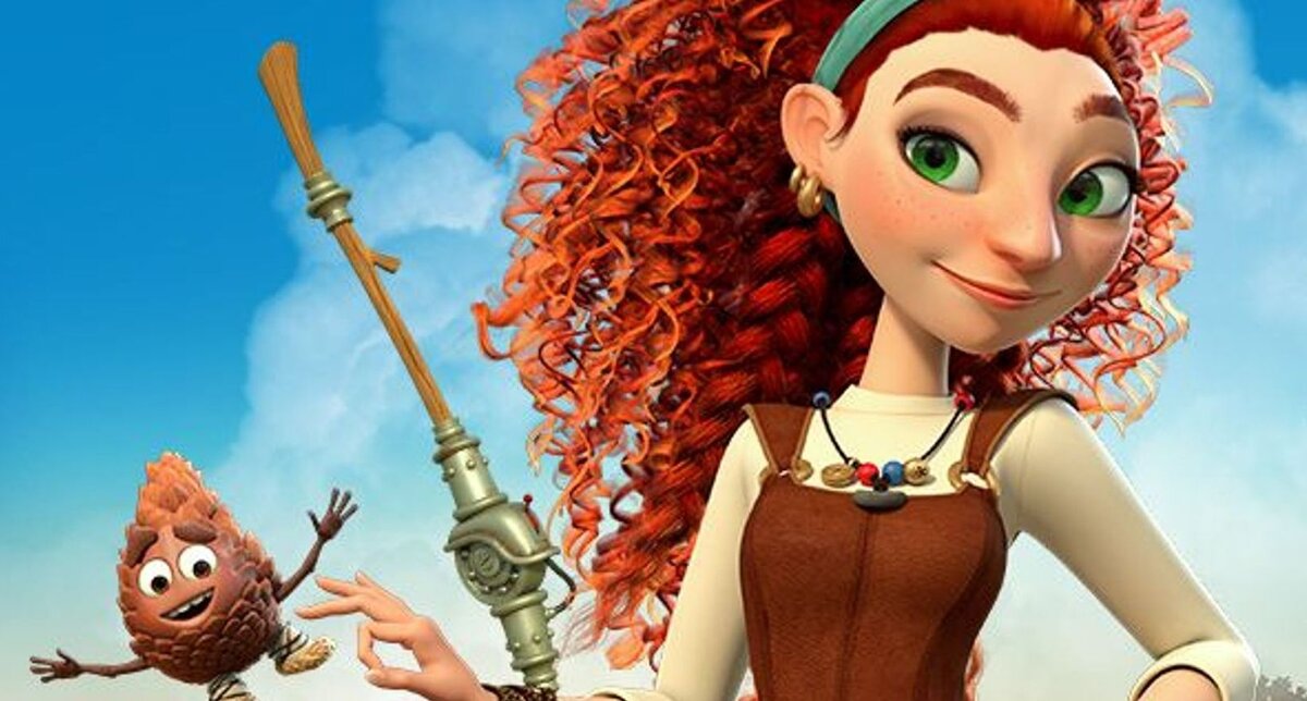 Кадр из мультфильма Яга и книга заклинаний. Из свободного доступа