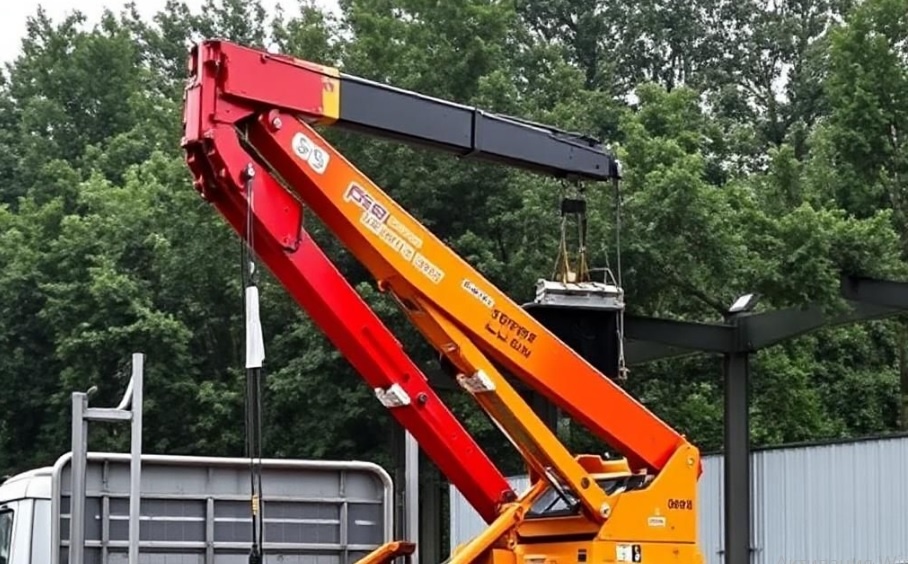 Кран-манипулятор ИИ