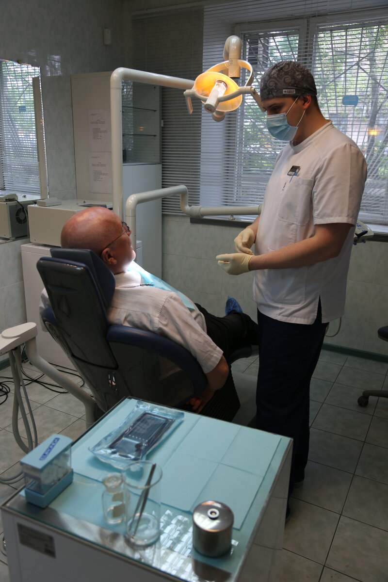 Прием стоматолога