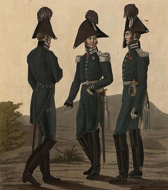 Офицеры Корпуса инженеров путей сообщения. 1810-е годы