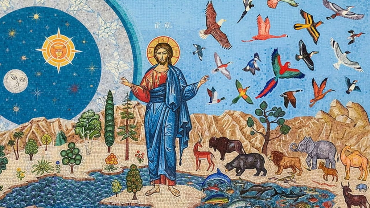 Мир умозрительный, мир божий, состоит из имен, названий, чисел, слов. Иисус сказал: "Я есть Альфа и Омега" и "Я есть слово". Это можно понимать буквально, любое слово есть одно из имен Бога.