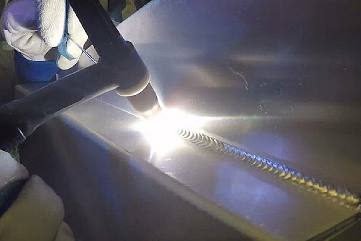 Сварочный процесс Алюминия марки АМг