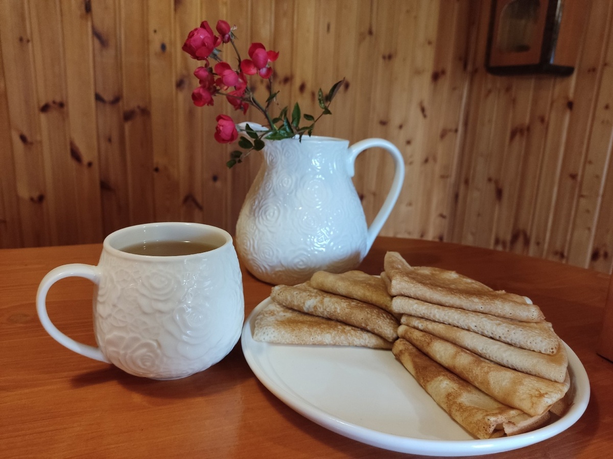 Традиционный воскресный завтрак на даче