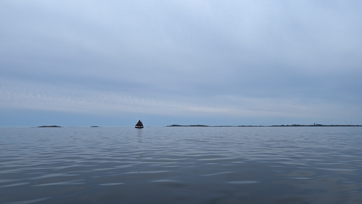 Безветрие по пути к острову Jurmo