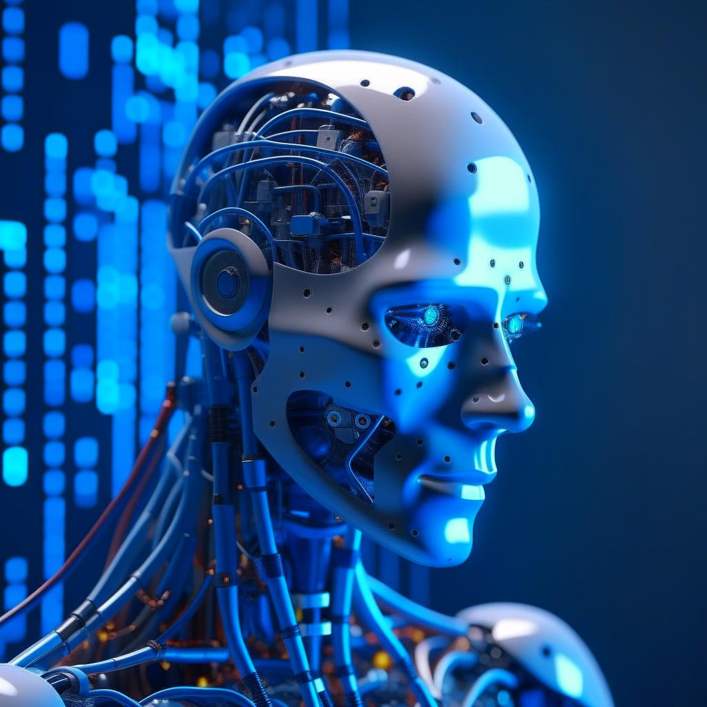 Искусственный интеллект в представлении искусственного интеллекта (нейросети). 