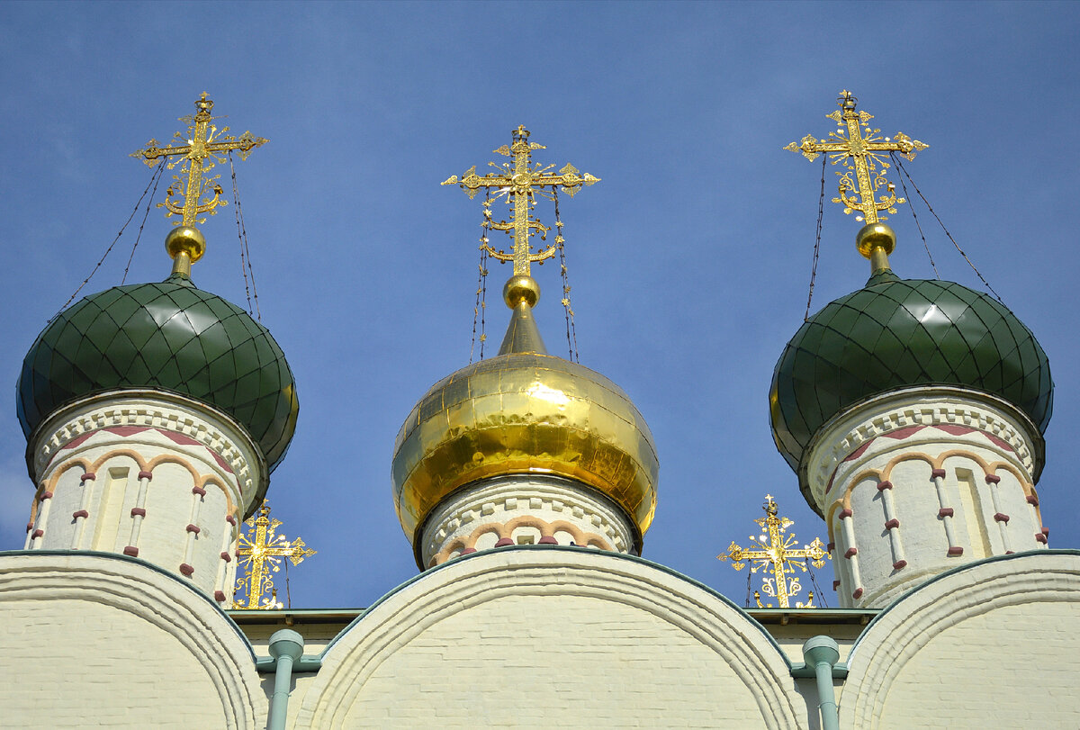 Купола Никольского собора. Все фотографии в статье мои