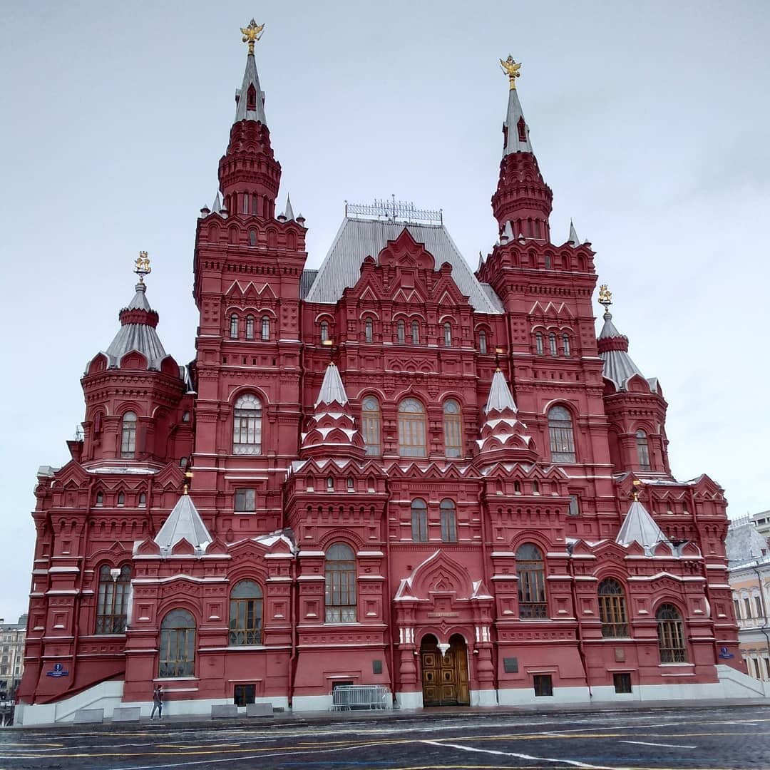 ГИМ. Вид со стороны Красной площади. Фото автора.