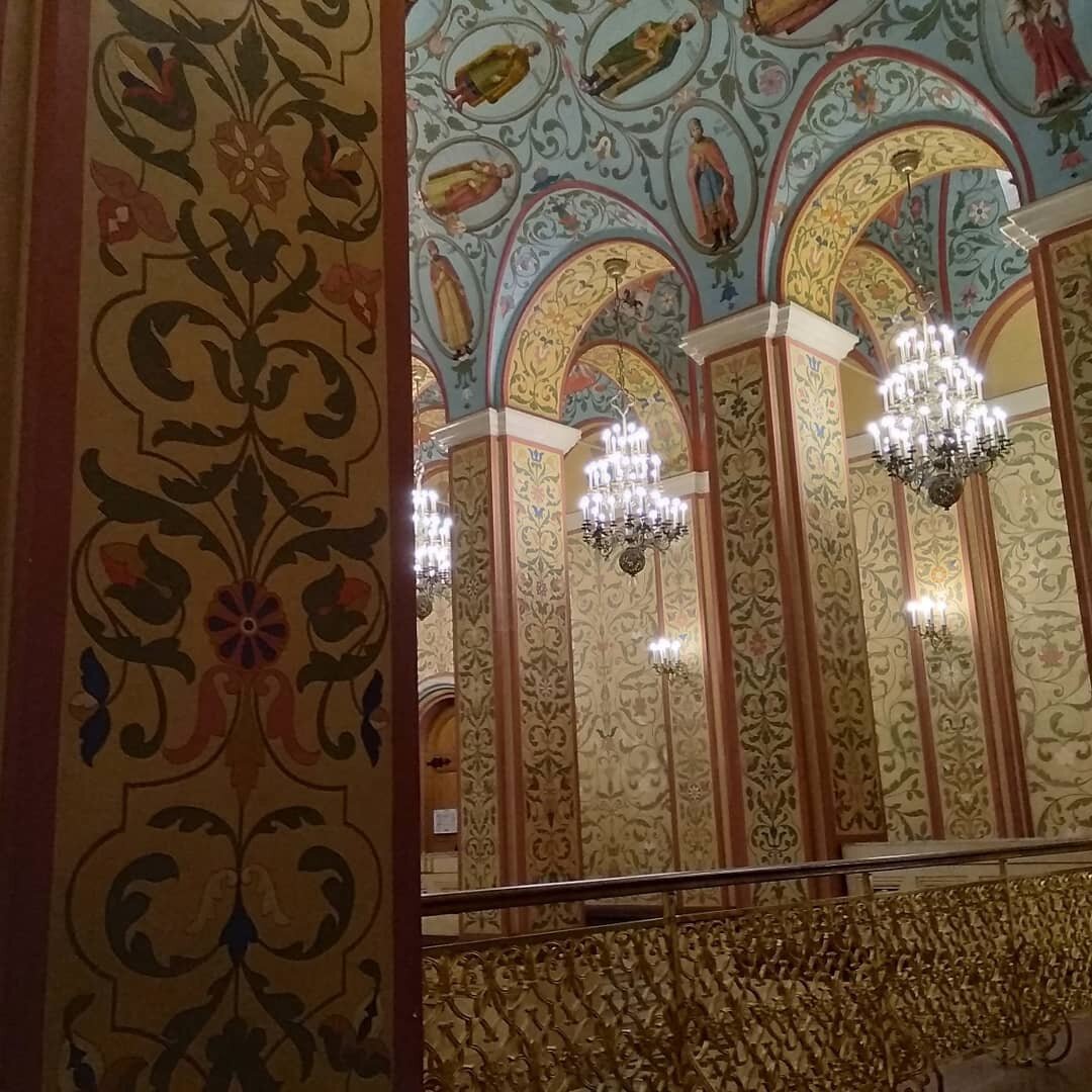 Роспись парадных сеней. Фото автора.