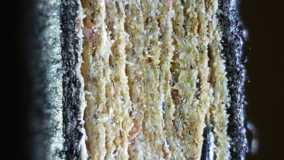 Торец картонной перегородка бокса Leuchtturm Intercept L180