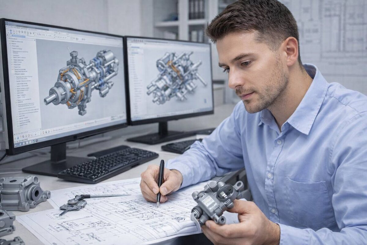 В статье расскажем, кто такой инженер-конструктор, чем он занимается (его обязанности), где можно работать и сколько зарабатывают в России.