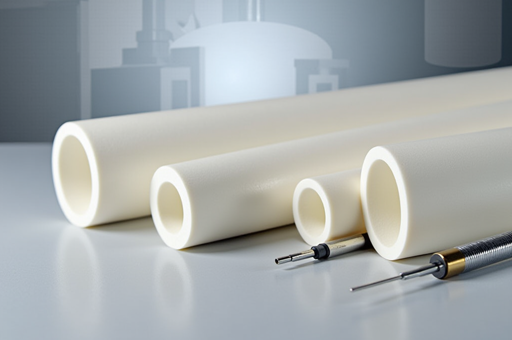 Керамические трубки огнеупорные МКР