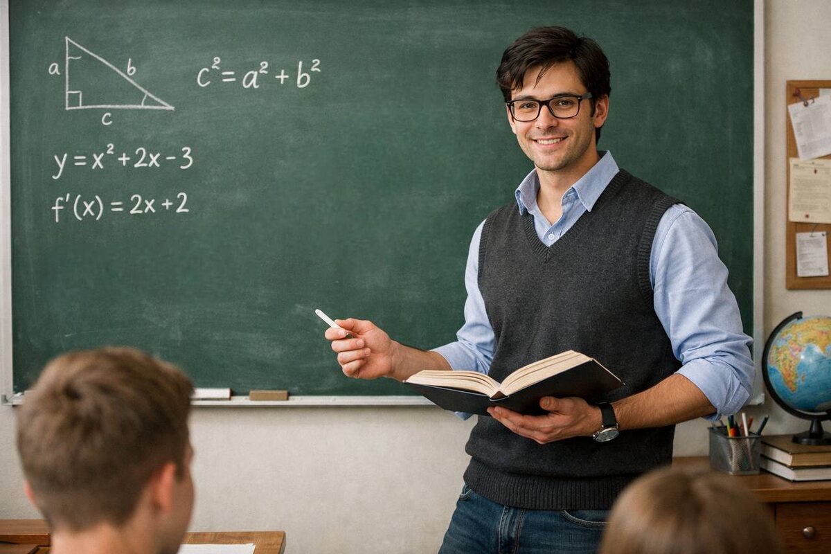 В статье расскажем, кто такой учитель математики, чем он занимается (его обязанности), где можно работать и сколько зарабатывают в России.