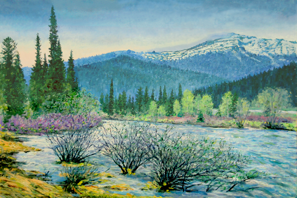 Живопись, стихотворение Василия Глуцкого