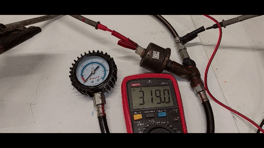 Проверка датчика давления масла