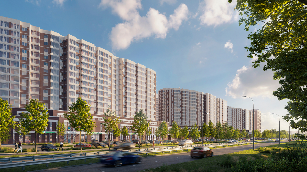 Фасады зданий ЖК. Фото с сайта: https://sskuban.ru/zhiloy_kvartal_luchshiy