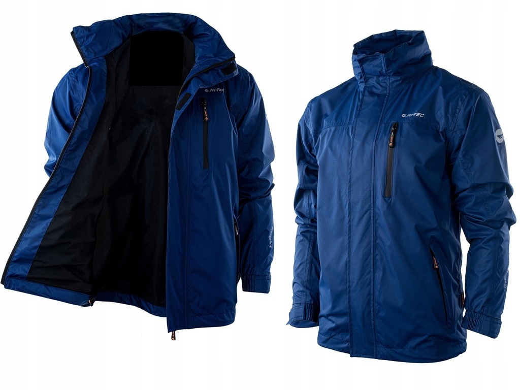 Мужская куртка HI-Tec DORMAN  с мембраной-M black.