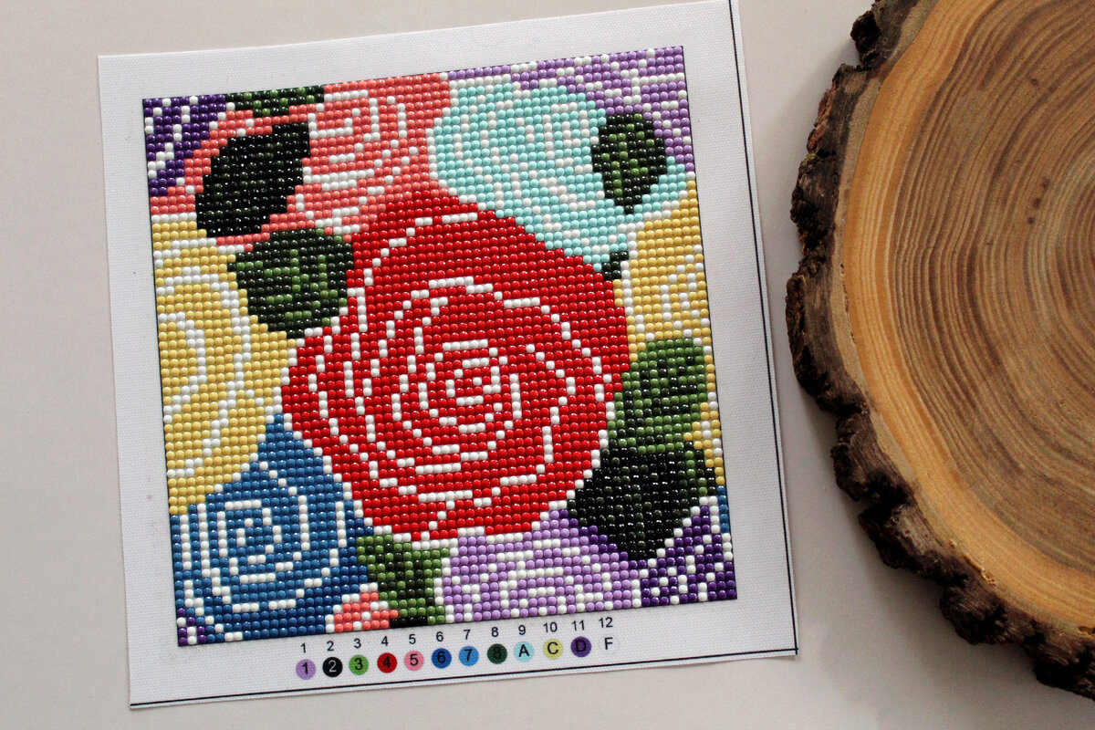 Законченная работа/алмазная мозаика