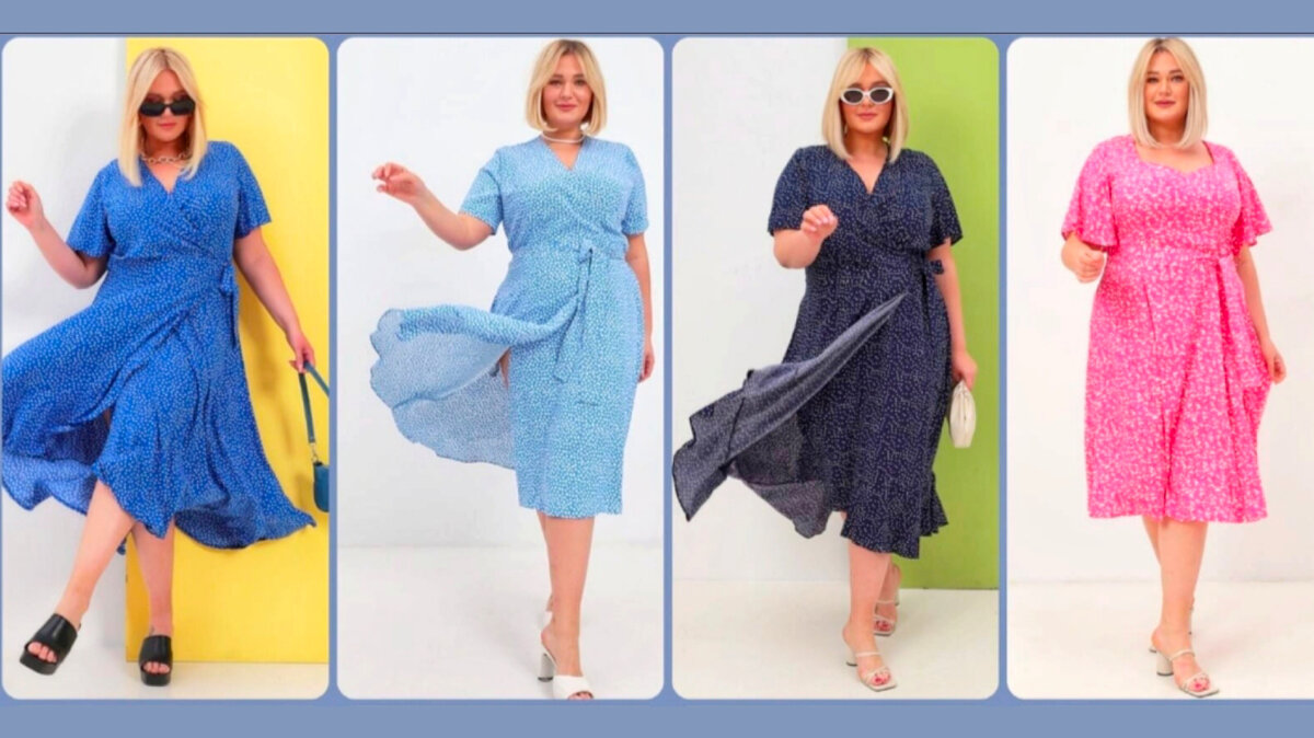 Находки с Wildberries! Стильная одежда Plus Size! Модные, летние платья ...